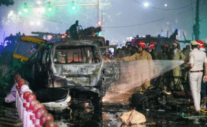 ہندوستانی دارالحکومت کے ریڈ زون میں حملہ